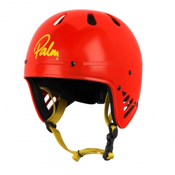 High-impact polypropylene AP4000 Helmet Red Unisex Water-resistant foam liner Palm Kayak or Kayaking 